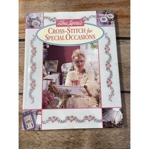 Alma Lynne's Cross Stitch for Special Occasions Pattern Book 90's Granny Cottage